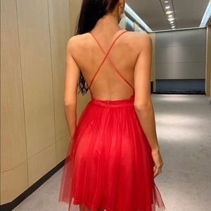 sequin and mesh SHEIN dress